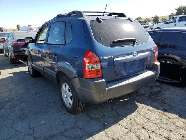 KM8JN12D15U219833 - 2005 HYUNDAI TUCSON GLS BLUE photo 2