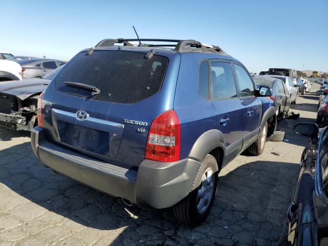 KM8JN12D15U219833 - 2005 HYUNDAI TUCSON GLS BLUE photo 3