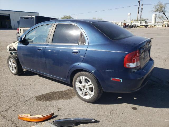 KL1TD52645B387123 - 2005 CHEVROLET AVEO BASE Mavi foto 2