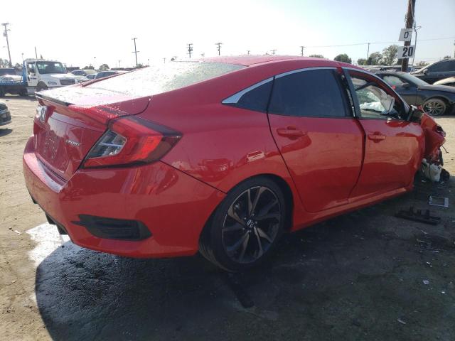 2HGFC2F80MH504304 - 2021 HONDA CIVIC SPORT 红色 照片 3