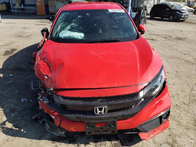 2HGFC2F80MH504304 - 2021 HONDA CIVIC SPORT 红色 照片 5