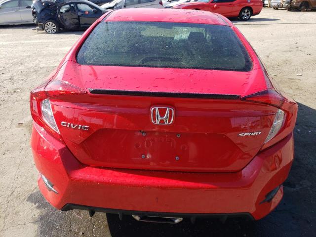 2HGFC2F80MH504304 - 2021 HONDA CIVIC SPORT 红色 照片 6