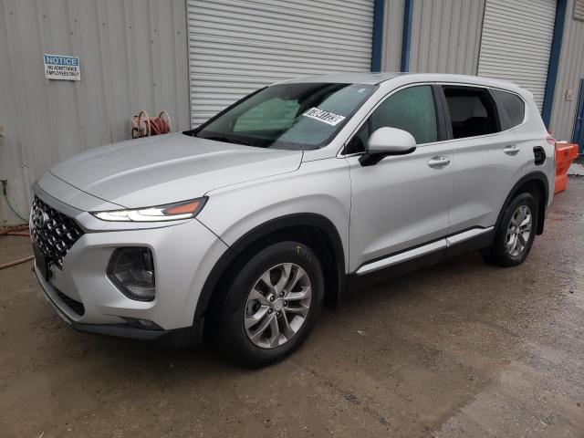 5NMS3CAD7KH124076 - 2019 HYUNDAI SANTA FE SEL SILVER photo 1