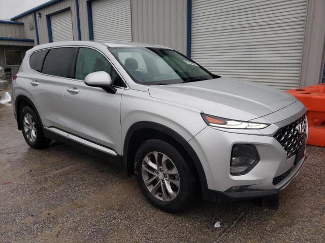 5NMS3CAD7KH124076 - 2019 HYUNDAI SANTA FE SEL SILVER photo 4