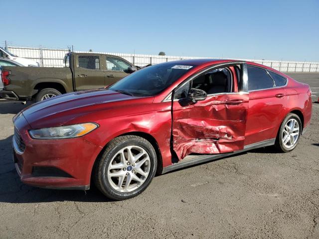 3FA6P0G76DR371717 - 2013 FORD FUSION S RED photo 1