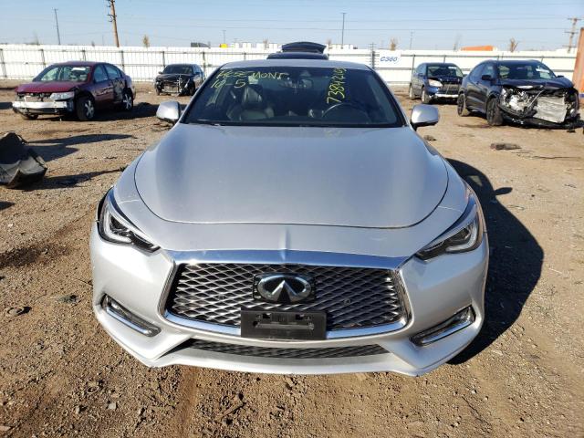 JN1EV7EL2HM550407 - 2017 INFINITI Q60 PREMIUM SILVER photo 5