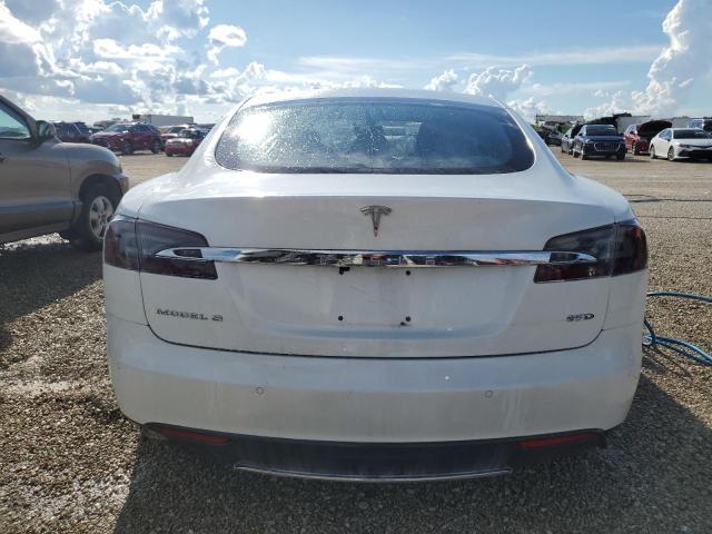 5YJSA1E22GF127785 - 2016 TESLA MODEL S WHITE photo 6