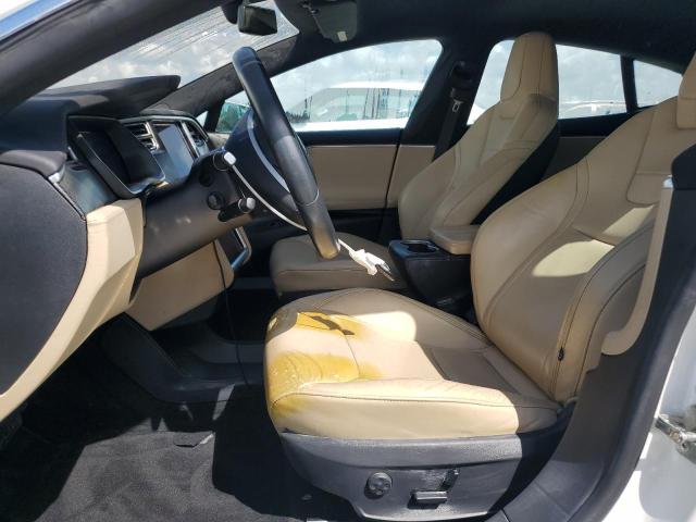5YJSA1E22GF127785 - 2016 TESLA MODEL S WHITE photo 7