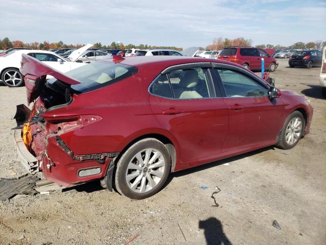 4T1C11BKXLU012776 - 2020 TOYOTA CAMRY LE RED photo 3