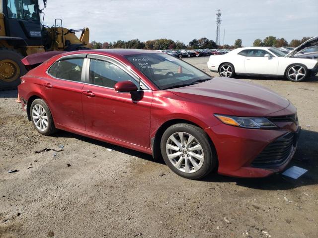 4T1C11BKXLU012776 - 2020 TOYOTA CAMRY LE RED photo 4