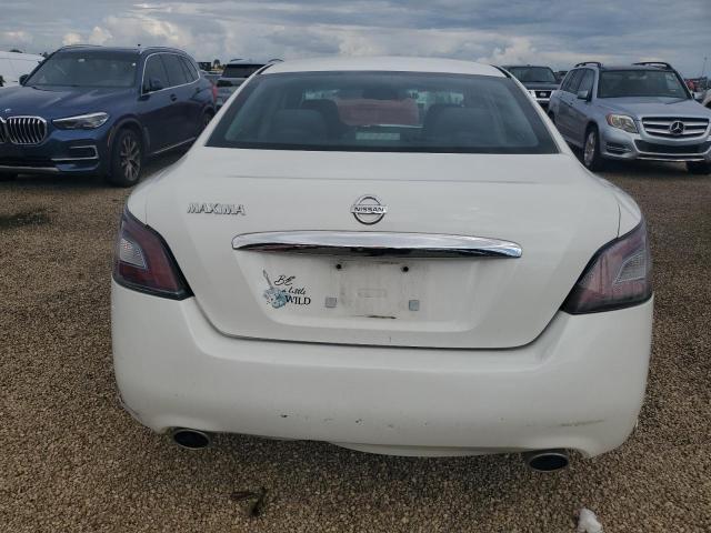 1N4AA5APXEC487696 - 2014 NISSAN MAXIMA S WHITE photo 6