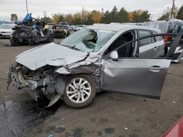 JM1BL1L76D1841609 - 2013 MAZDA 3 I SILVER photo 1