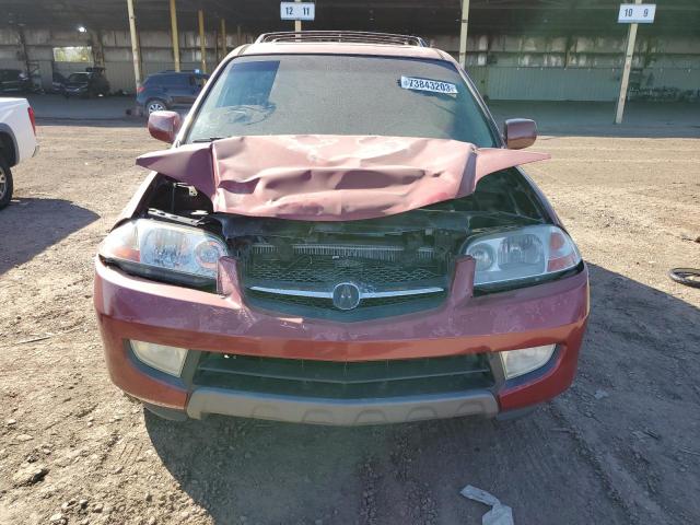 2HNYD18793H523476 - 2003 ACURA MDX TOURING RED photo 5