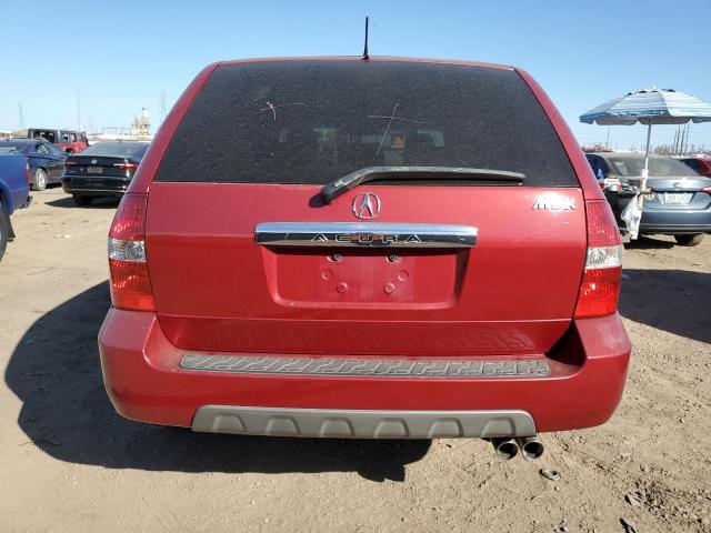 2HNYD18793H523476 - 2003 ACURA MDX TOURING RED photo 6
