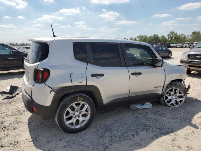 ZACCJBAB8JPG87701 - 2018 JEEP RENEGADE SPORT SILVER photo 3