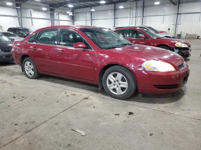 2G1WT58K069378007 - 2006 CHEVROLET IMPALA LT MAROON photo 4