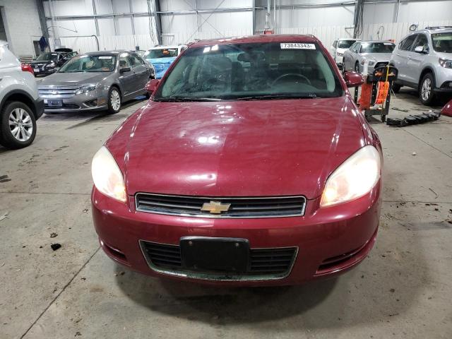 2G1WT58K069378007 - 2006 CHEVROLET IMPALA LT MAROON photo 5