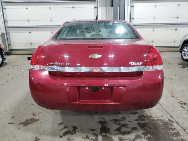 2G1WT58K069378007 - 2006 CHEVROLET IMPALA LT MAROON photo 6