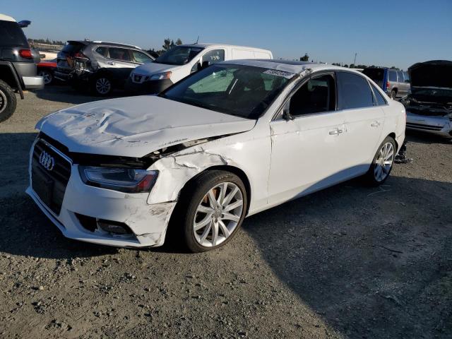 WAUBFAFL6DN035100 - 2013 AUDI A4 PREMIUM WHITE photo 1