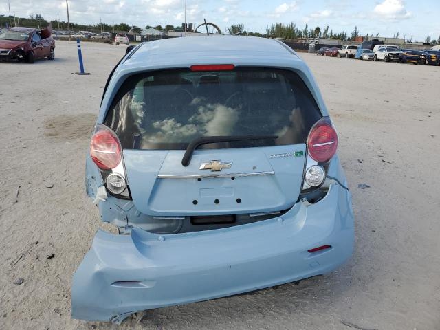 KL8CL6S09GC595386 - 2016 CHEVROLET SPARK EV 2LT BLUE photo 6