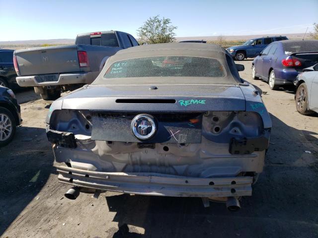 1ZVBP8EM1E5252510 - 2014 FORD MUSTANG GRAY photo 6