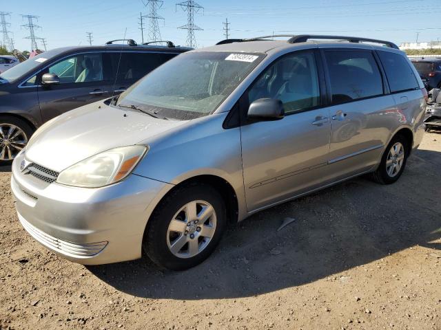 5TDZA23C85S245090 - 2005 TOYOTA SIENNA CE SILVER photo 1