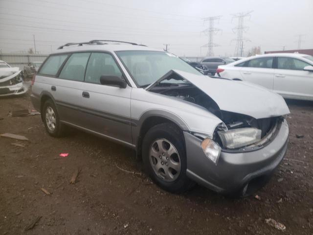 4S3BG6853X7644083 - 1999 SUBARU LEGACY OUTBACK SILVER photo 4