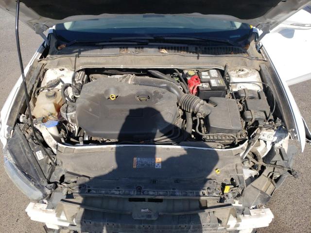 3FA6P0H90ER203654 - 2014 FORD FUSION SE WHITE photo 11