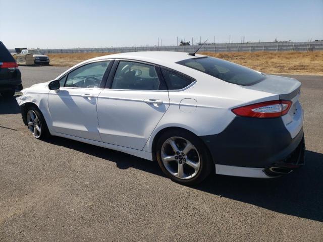 3FA6P0H90ER203654 - 2014 FORD FUSION SE WHITE photo 2