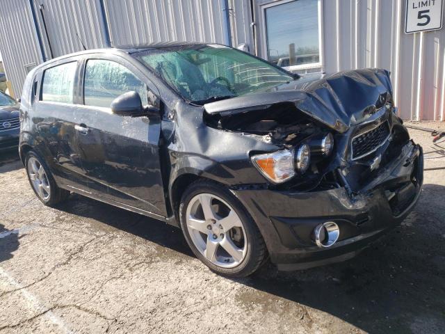 1G1JE6SB9E4131010 - 2014 CHEVROLET SONIC LTZ GRAY photo 4