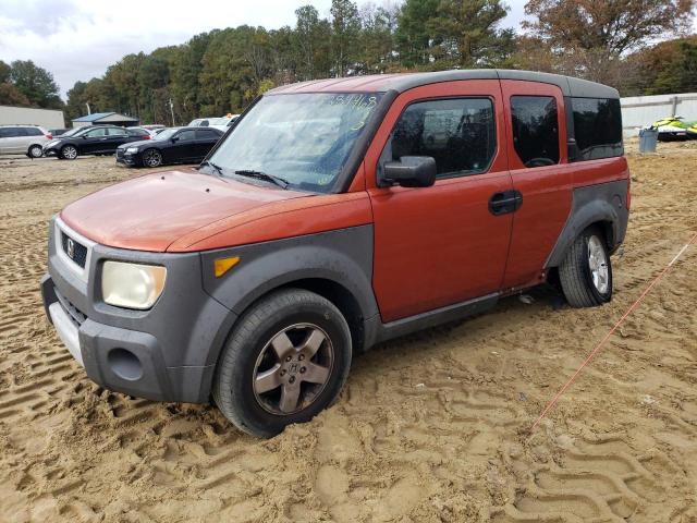 5J6YH18554L010569 - 2004 HONDA ELEMENT EX ORANGE photo 1