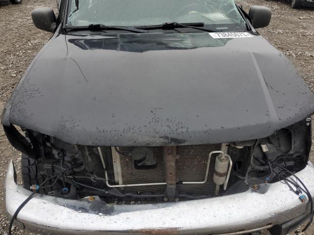 1GCDT13E688123787 - 2008 CHEVROLET COLORADO BLACK photo 11