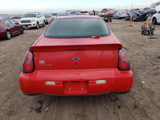 2G1WW12EX29298887 - 2002 CHEVROLET MONTE CARL LS RED photo 6