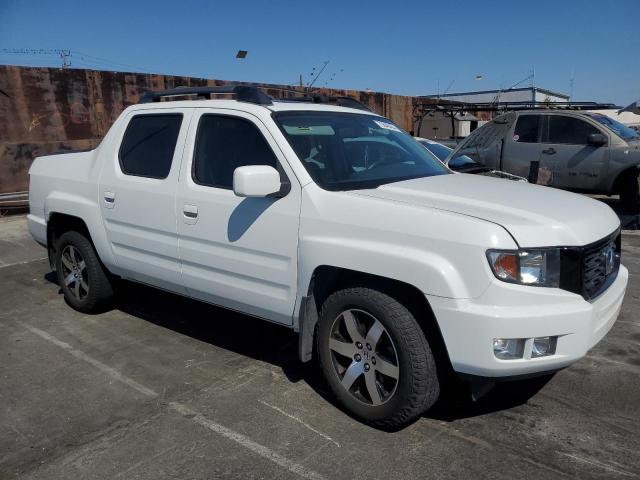 5FPYK1F6XEB007262 - 2014 HONDA RIDGELINE RTL-S WHITE photo 4