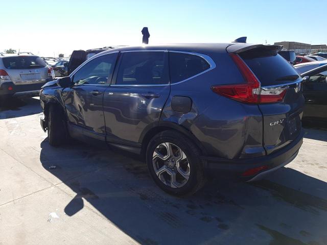 2HKRW1H85KH510694 - 2019 HONDA CR-V EXL GRAY photo 2