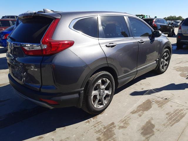 2HKRW1H85KH510694 - 2019 HONDA CR-V EXL GRAY photo 3