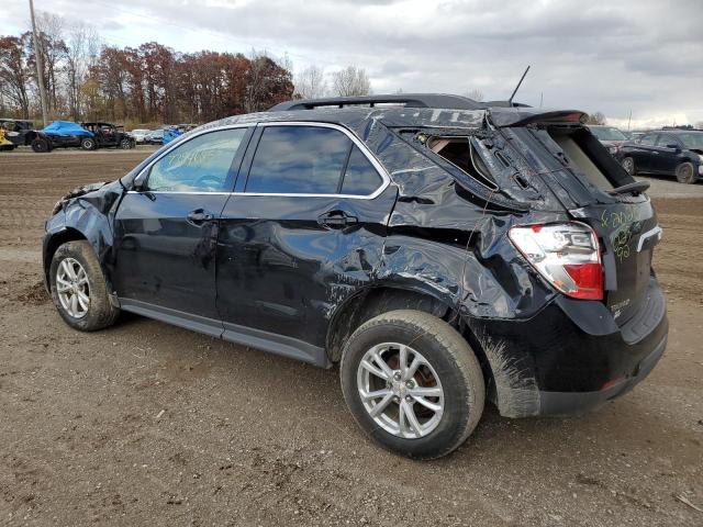 2GNALCEK8H1617127 - 2017 CHEVROLET EQUINOX LT BLACK photo 2