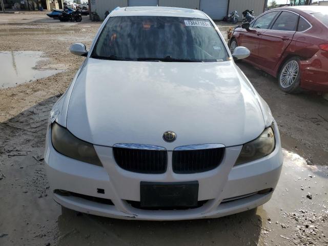 WBAVB73508VH25855 - 2008 BMW 335 I WHITE photo 5