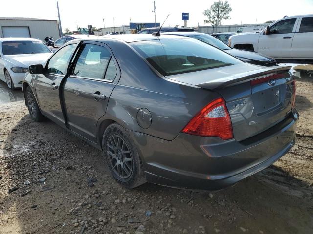 3FAHP0HG1CR198825 - 2012 FORD FUSION SE GRAY photo 2