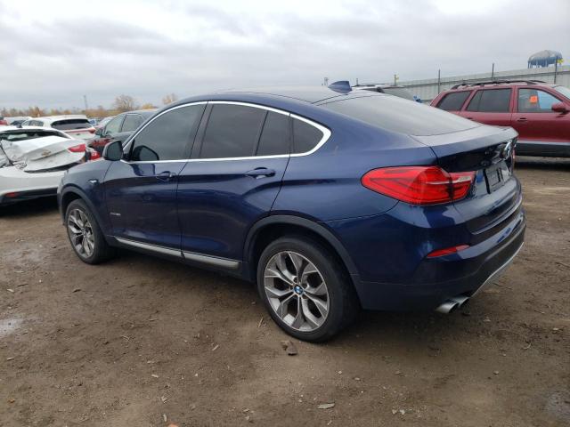 5UXXW3C59J0Y65894 - 2018 BMW X4 XDRIVE28I BLUE photo 2