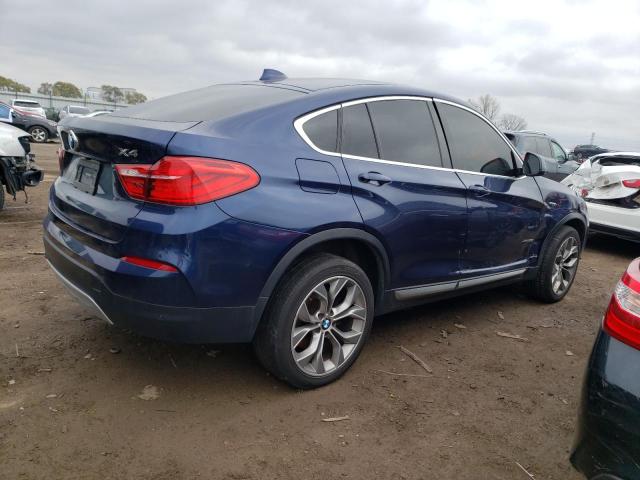 5UXXW3C59J0Y65894 - 2018 BMW X4 XDRIVE28I BLUE photo 3