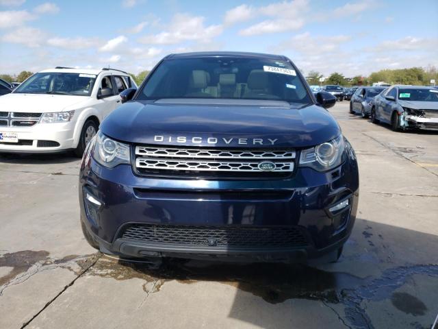 SALCR2BGXGH550674 - 2016 LAND ROVER DISCOVERY HSE BLUE photo 5