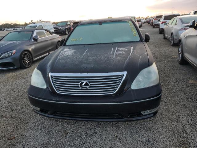 JTHBN36F855005463 - 2005 LEXUS LS 430 BLACK photo 5