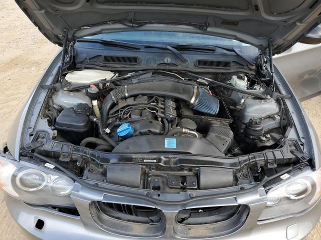 WBAUC9C54BVM11215 - 2011 BMW 135 I GRAY photo 11