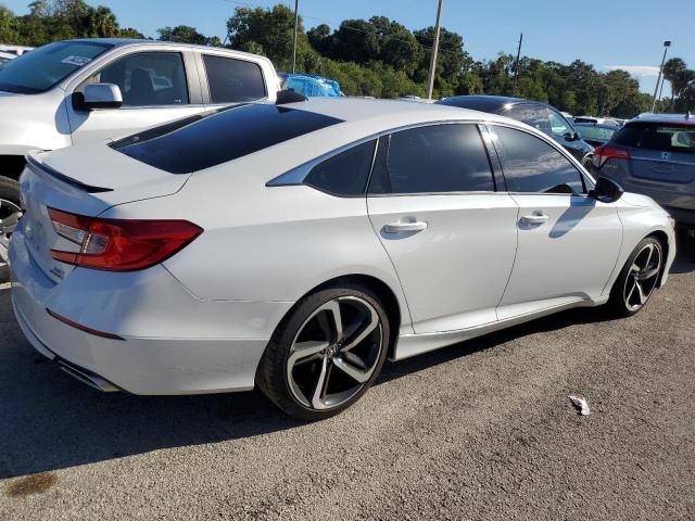 1HGCV2F33MA030669 - 2021 HONDA ACCORD SPORT WHITE photo 3