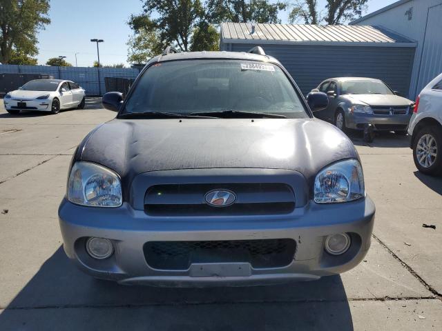 KM8SC13E45U008112 - 2005 HYUNDAI SANTA FE GLS BLUE photo 5