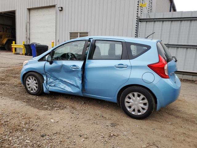 3N1CE2CP5EL386625 - 2014 NISSAN VERSA NOTE S BLUE photo 2