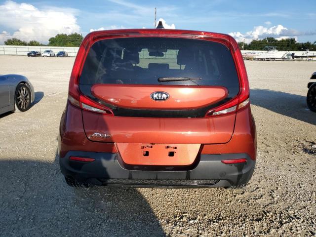 KNDJ23AU5M7742084 - 2021 KIA SOUL LX ORANGE photo 6