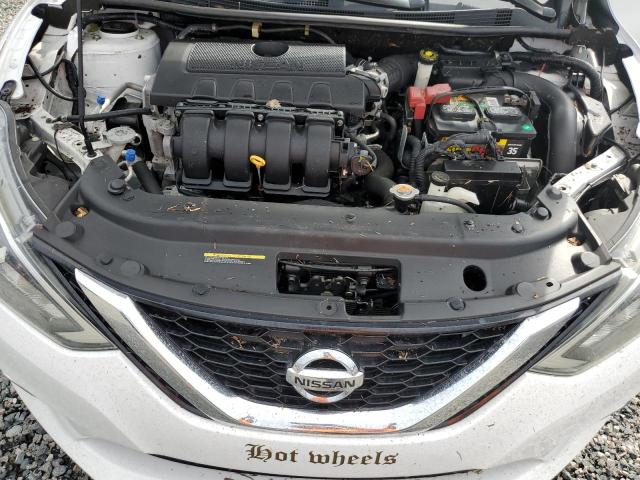 3N1AB7AP8GY334511 - 2016 NISSAN SENTRA S WHITE photo 11