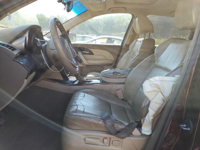 2HNYD2H69AH502475 - 2010 ACURA MDX TECHNOLOGY MAROON photo 7